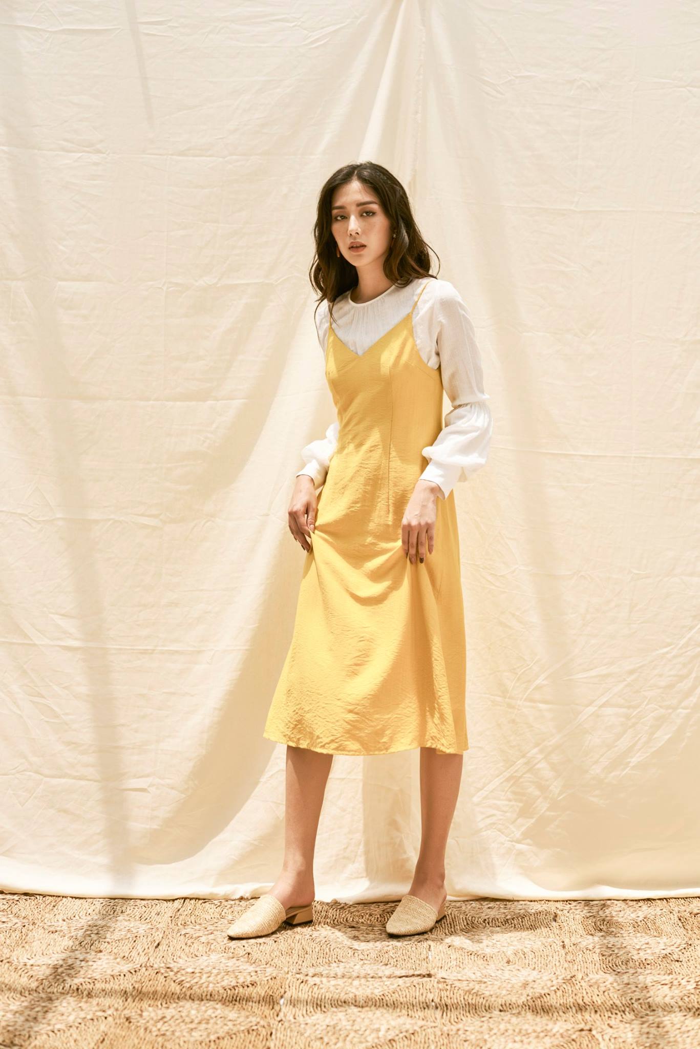Yellow Cami Dress